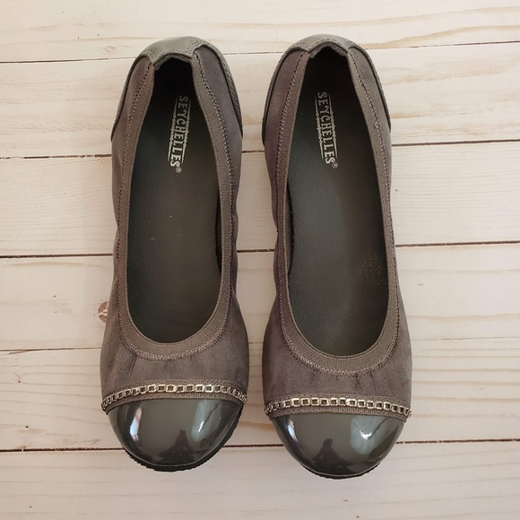 Seychelles Shoes - Seychelles Triangle Grey Flats